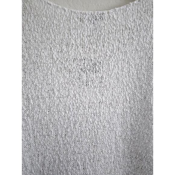 TOP/KNIT-RALPH LAUREN-LAUREN JEAN CO.-White-V-Tie Neck-Long Sleeves-Size XL-NWT - Picture 5 of 13